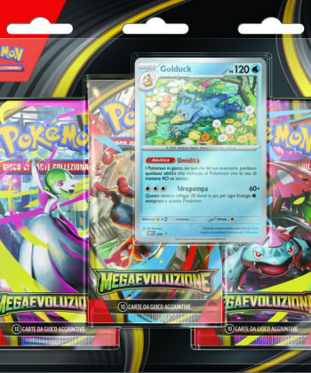Pokemon Megaevoluzione - Blister da 3 Bustine - Golduck (ITA)